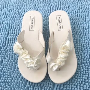 Ivory Breeze Bridal Flip Flops